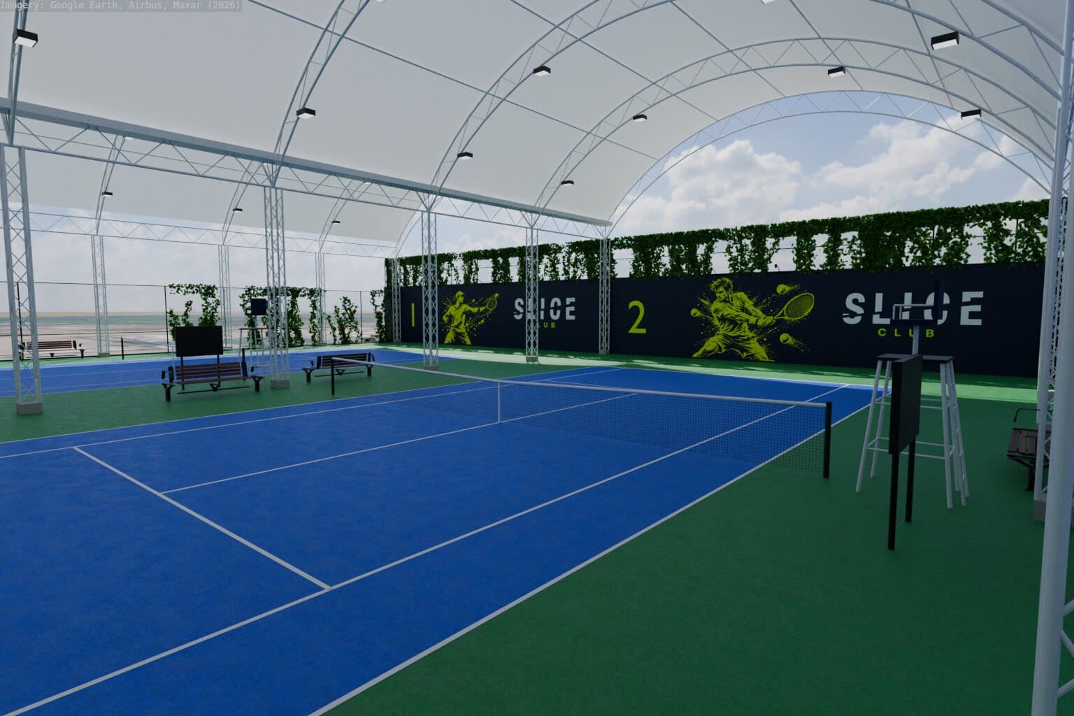 Court 2 from the side