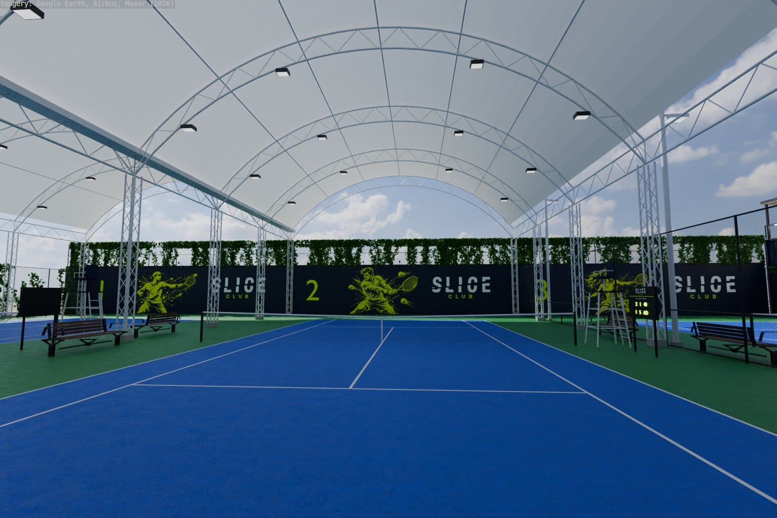 Court 2 from the baseline