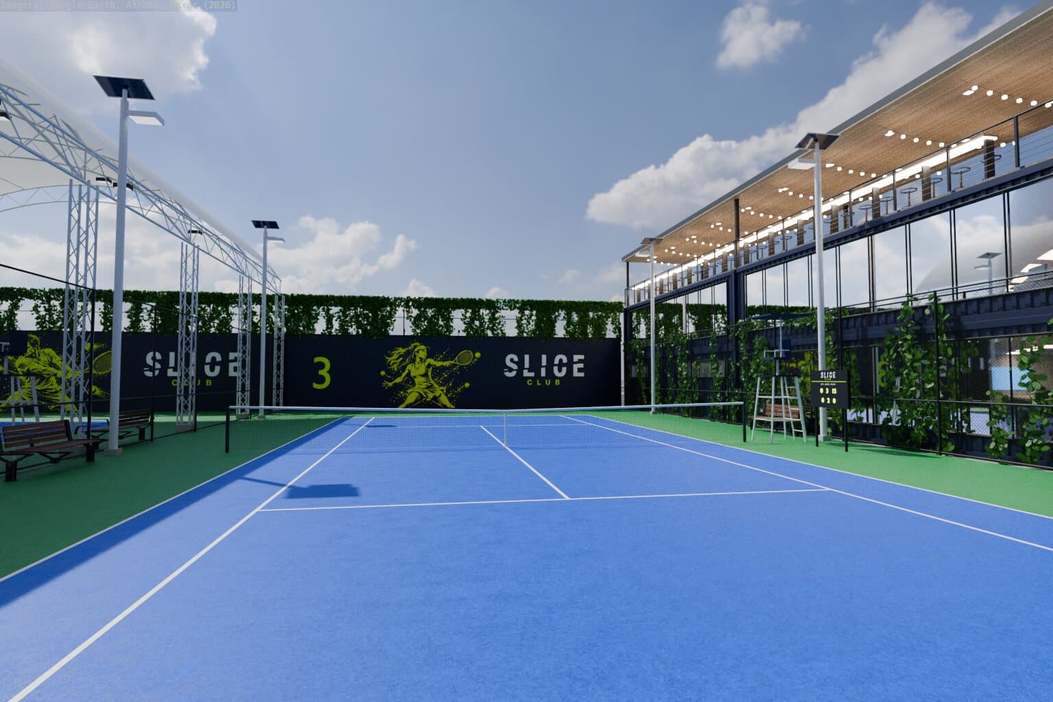 Court 3 from the baseline